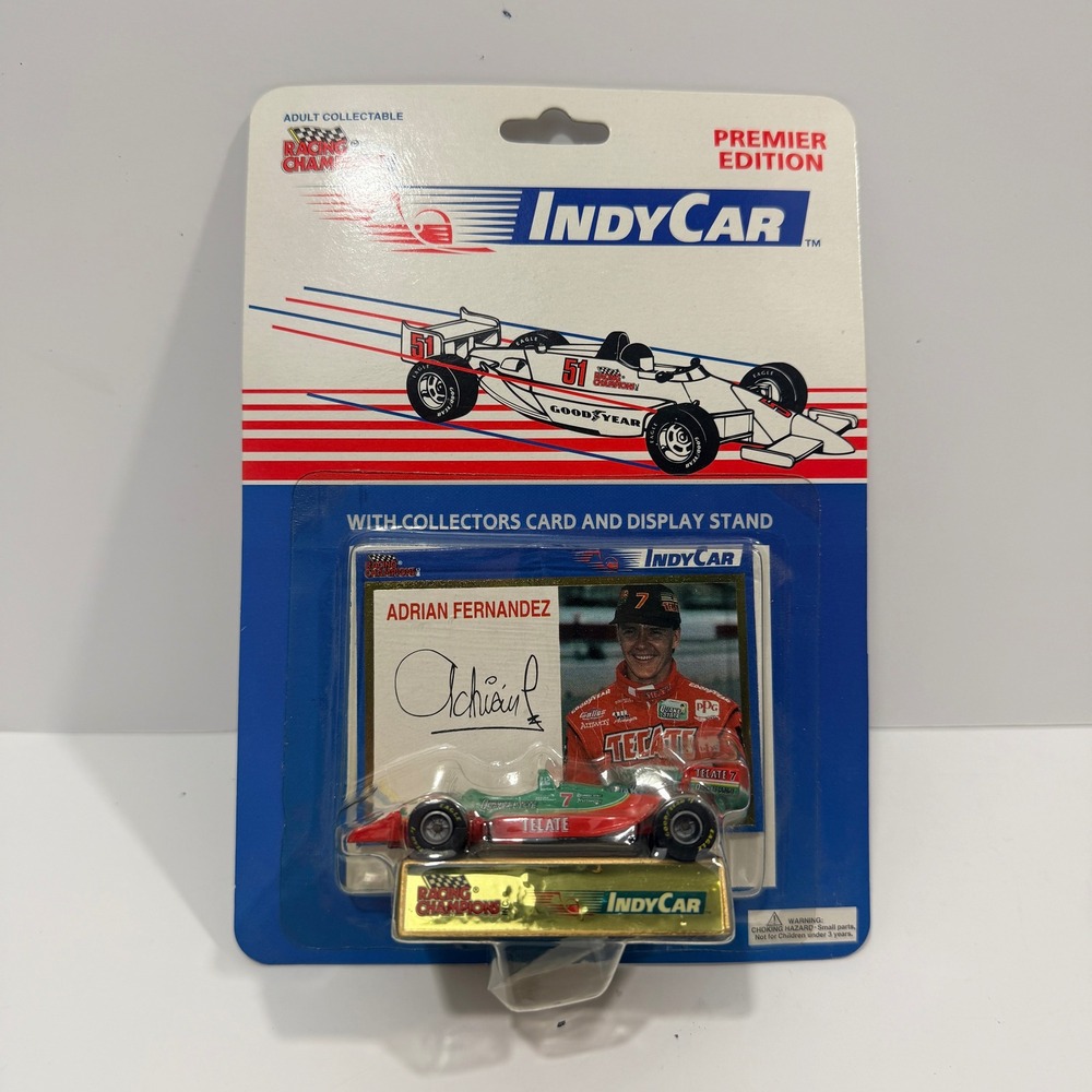 Racing Champions IndyCar Red New Adrian Fernandez #7 Tecate Diecast Car